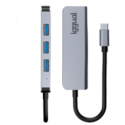 iggual Hub USB 3.0 tipo C x 4 puertos HUB-C-4p