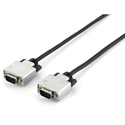 CABLE SVGA EQUIP 3COAX MACHO - MACHO 30M PREMIUM CARCASAS METALICAS HQ 118867