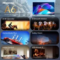 Miniatura 4 de HISENSE 43"  43A6S QLED 4K Ultra HD