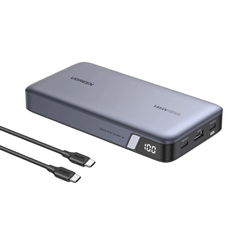 UGREEN BATERIA EXTERNA NEXODE 145W -  25000MAH, CARGA RAPIDA - GRIS