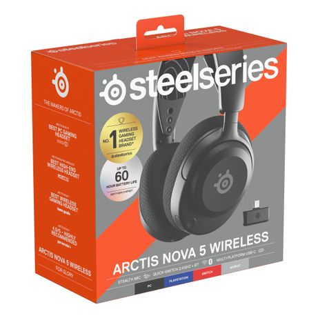 AURICULARES GAMING STEELSERIES ARCTIS NOVA 5 | NEGRO - Imagen 11 de 13 AURICULARES GAMING STEELSERIES ARCTIS NOVA 5 | NEGRO - Imagen 11 de 13