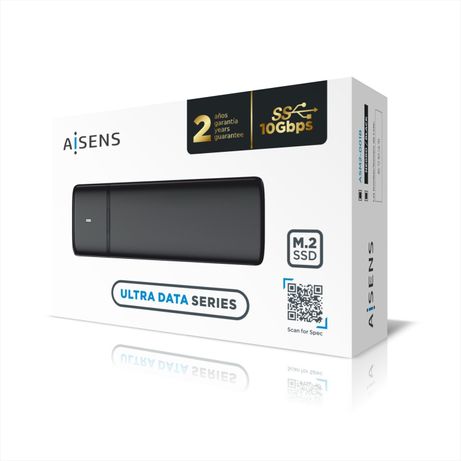 Caja aisens para disco ssd m.2 usb 3.1 negro ASM2-001B - Imagen 6 de 7 Caja aisens para disco ssd m.2 usb 3.1 negro ASM2-001B - Imagen 6 de 7