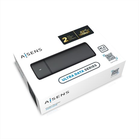 Caja aisens para disco ssd m.2 usb 3.1 negro ASM2-001B - Imagen 7 de 7 Caja aisens para disco ssd m.2 usb 3.1 negro ASM2-001B - Imagen 7 de 7