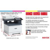 Miniatura 12 de XEROX VersaLink  VersaLink C415 A4 40 ppm Copia/impresión/escaneado/fax a doble cara PS3 PCL5e/6 2 bandejas 251 hojas Multifunción A4  Laser Dúplex