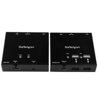 Miniatura 3 de EXTENSOR HDMI POR CABLE CAT6 CON HUB USB 4 PUERTOS 50M 10 80
