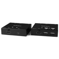 Miniatura 4 de EXTENSOR HDMI POR CABLE CAT6 CON HUB USB 4 PUERTOS 50M 10 80