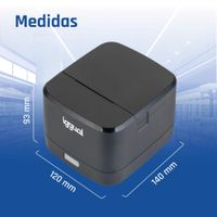 Miniatura 23 de iggual Impresora térmica TP EASY 58 USB+RJ11 negra