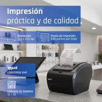 Miniatura 11 de iggual Impresora Térmica TP8002 USB+RS232+Ethernet