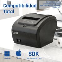 Miniatura 17 de iggual Impresora Térmica TP8002 USB+RS232+Ethernet