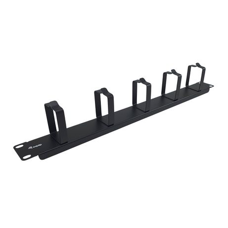PANEL ORGANIZADOR DE CABLES COLOR NEGRO 1U PARA ARMARIO RACK GUIAS METALICAS - Imagen 6 de 7 PANEL ORGANIZADOR DE CABLES COLOR NEGRO 1U PARA ARMARIO RACK GUIAS METALICAS - Imagen 6 de 7