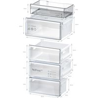 Miniatura 8 de FRIGORIFICO COMBI BALAY 3KFD655NI NOFROST D ALTO 186 CM ANCHO 60 CM NEGRO