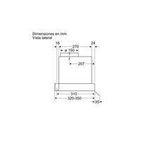 Miniatura 8 de CAMPANA INTEGRABLE BALAY 3BD896MX ANCHO 90 CM INOX