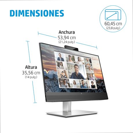 HP E24m G4 FHD USB-C Conferencing Monitor 23.8" LCD IPS Full HD HDMI Altavoces - Imagen 11 de 14 HP E24m G4 FHD USB-C Conferencing Monitor 23.8" LCD IPS Full HD HDMI Altavoces - Imagen 11 de 14
