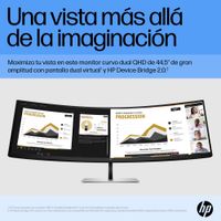 Miniatura 15 de HP Monitor curvo DQHD HP E45c G5   44.5" LCD VA Dual QHD HDMI Altavoces