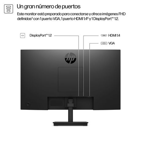 HP Monitor FHD HP Series 3 Pro de 23,8 pulgadas - 324pf Series 3 Pro 23.8" LCD IPS Full HD HDMI VGA - Imagen 13 de 16 HP Monitor FHD HP Series 3 Pro de 23,8 pulgadas - 324pf Series 3 Pro 23.8" LCD IPS Full HD HDMI VGA - Imagen 13 de 16
