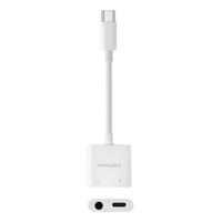 Miniatura 3 de Nanocable Adaptador USB-C a Jack+USB-C/H PD 60W