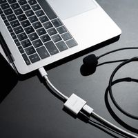Miniatura 4 de Nanocable Adaptador USB-C a Jack+USB-C/H PD 60W
