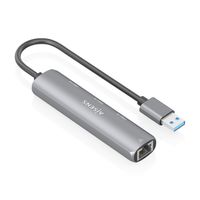 Miniatura 3 de AISENS USB3 0 Dock USB A A Ethernet Gigabit   Hub 3xUSB C  Gris  15cm