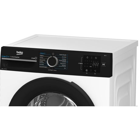 LAVADORA CARGA FRONTAL BEKO BM3WFSU38213 8 KG 1200 RPM A BLANCO - Imagen 8 de 8 LAVADORA CARGA FRONTAL BEKO BM3WFSU38213 8 KG 1200 RPM A BLANCO - Imagen 8 de 8