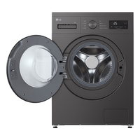 Miniatura 1 de LAVADORA CARGA FRONTAL LG F4A10S8NDK 8 KG 1400 RPM A GRAFITO