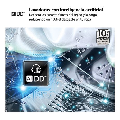 LAVADORA CARGA FRONTAL LG F4WR7009AGS 9 KG 1400 RPM A INOX - Imagen 5 de 12 LAVADORA CARGA FRONTAL LG F4WR7009AGS 9 KG 1400 RPM A INOX - Imagen 5 de 12