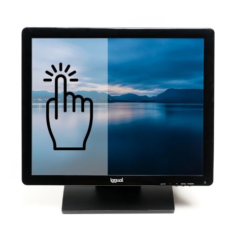 MONITOR 19" IGGUAL MTL19B TACTIL 1280X1024 NEGRO USB SXGA - Imagen 3 de 6 MONITOR 19" IGGUAL MTL19B TACTIL 1280X1024 NEGRO USB SXGA - Imagen 3 de 6