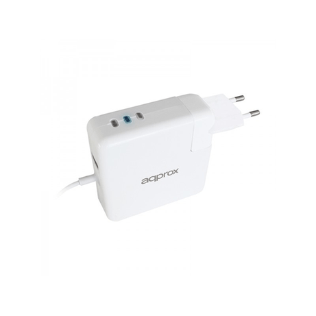 ADAPTADOR CORRIENTE 45W APPROX APPLE TIPO L - Imagen 1 de 9 ADAPTADOR CORRIENTE 45W APPROX APPLE TIPO L - Imagen 1 de 9