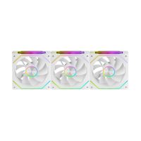 Miniatura 2 de KIT 3xVENTILADOR INTERNO ARG MARS GAMING MF-LINKFINITY KIT BLANCO MODULARES PWM 120mm ASPAS INVERTID