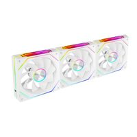 Miniatura 5 de KIT 3xVENTILADOR INTERNO ARG MARS GAMING MF-LINKFINITY KIT BLANCO MODULARES PWM 120mm ASPAS INVERTID