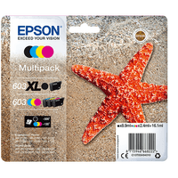 TINTA EPSON 603XL/603 PACK DE 4
