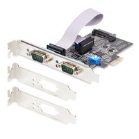 Miniatura 9 de 2-Port Serial PCIe Card RS232/422/485