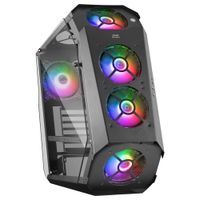 Miniatura 2 de Caja MARS GAMING  MC51 Caja PC Gaming ATX Doble Cristal Templado 5xVentilador RGB Negro Negro