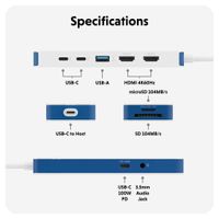 Miniatura 9 de HyperDrive Flex 9 Port Dual 4K HDMI USB-