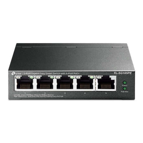 5-PRT GIGABIT EASY SMART SWITCH WITH 4-PORT POE+ IN - Imagen 1 de 4 5-PRT GIGABIT EASY SMART SWITCH WITH 4-PORT POE+ IN - Imagen 1 de 4