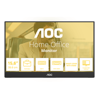 Miniatura 1 de AOC 16T20E2 15.6" LED IPS Full HD Altavoces