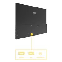 Miniatura 4 de AOC 16T20E2 15.6" LED IPS Full HD Altavoces