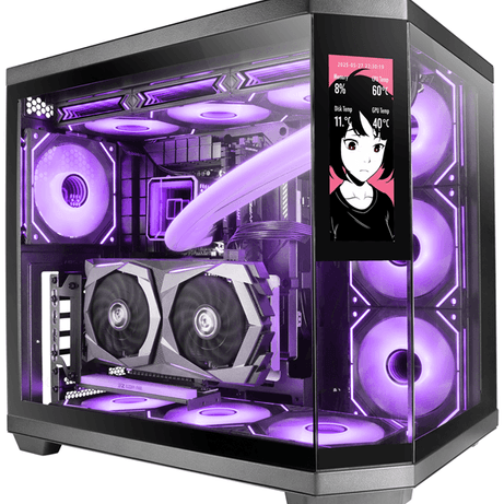 Caja MARS GAMING MC3TCORELCD Negro - Imagen 1 de 12 Caja MARS GAMING MC3TCORELCD Negro - Imagen 1 de 12