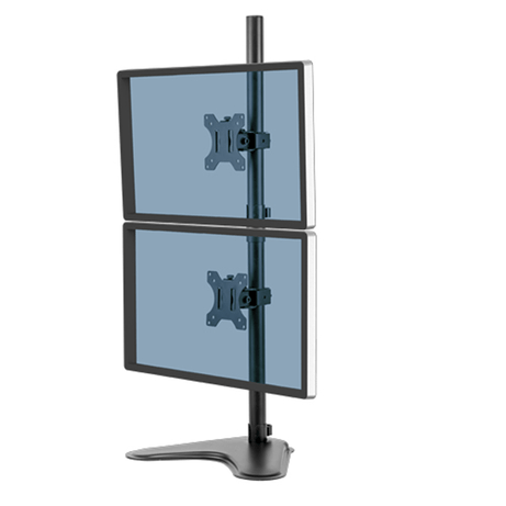 Brazo con peana para monitor doble en vertical Professional Series - Imagen 1 de 2 Brazo con peana para monitor doble en vertical Professional Series - Imagen 1 de 2