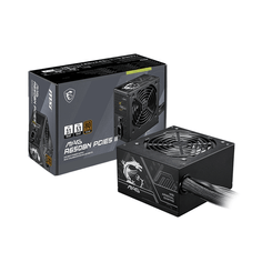 Fuente Alimentación 650W MSI MAG MAG A650BN PCIE5 II 80 PLUS Bronze Non-Modular Negro Fuente Alimentación 650W MSI MAG MAG A650BN PCIE5 II 80 PLUS Bronze Non-Modular Negro
