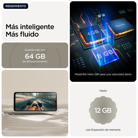 MOTOROLA moto g06 power moto g06 power 6.88" 4G 8GB/256GB Caqui - Imagen 16 de 19 MOTOROLA moto g06 power moto g06 power 6.88" 4G 8GB/256GB Caqui - Imagen 16 de 19