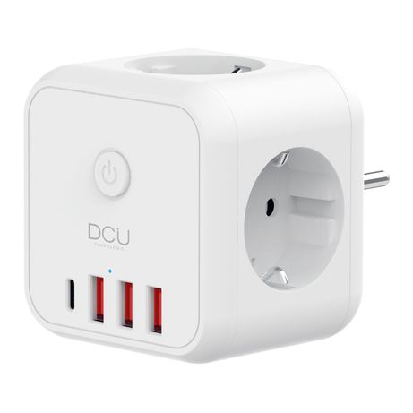 ENERGYCUBE 3 TOMAS DCU 37400120 + 4 PUERTOS USB 5V/3.4A - Imagen 5 de 5 ENERGYCUBE 3 TOMAS DCU 37400120 + 4 PUERTOS USB 5V/3.4A - Imagen 5 de 5