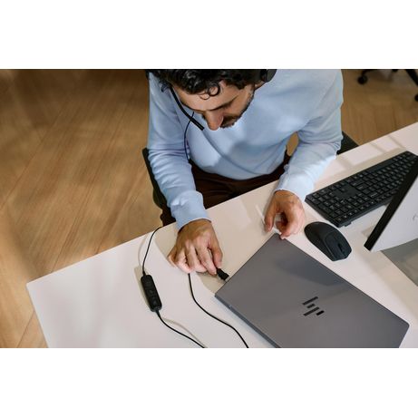 HP POLY MISSION 425 STEREO USB WIRED HEADSET WW - Imagen 7 de 10 HP POLY MISSION 425 STEREO USB WIRED HEADSET WW - Imagen 7 de 10
