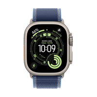 Miniatura 1 de 49mm Blue/Bright Blue Trail Loop - M/L - Natural Titanium Finish