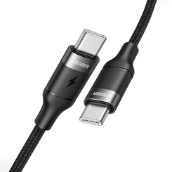 Veger USB 2 0 Conexi  n USB C a USB C Nylon trenzado 1 5m