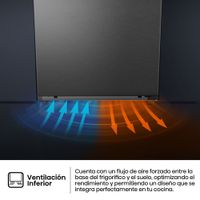 Miniatura 10 de FRIGORIFICO UNA PUERTA HISENSE FT3K310SAIE1 NOFROST E ALTO 185.6  CM ANCHO 59.5 CM INOX