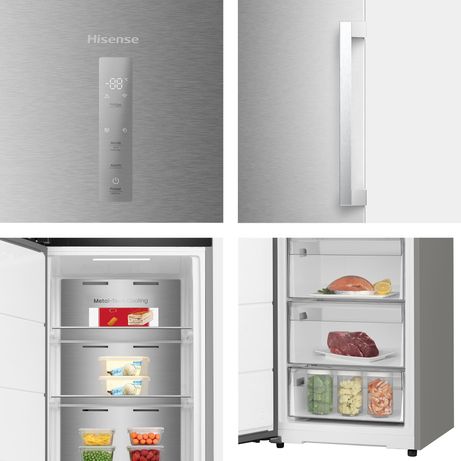 FRIGORIFICO UNA PUERTA HISENSE FT3K310SAIE1 NOFROST E ALTO 185.6 CM ANCHO 59.5 CM INOX - Imagen 15 de 15 FRIGORIFICO UNA PUERTA HISENSE FT3K310SAIE1 NOFROST E ALTO 185.6 CM ANCHO 59.5 CM INOX - Imagen 15 de 15