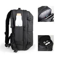 Miniatura 6 de MOCHILA VIAJE TOOQ TQBP-V101-BK PORTATIL 17" COMPRESION VACIO BOMBA AIRE 30-55L NEGRA