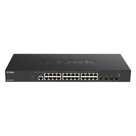 SWITCH GESTIONABLE L2 D-LINK DXS-1210-28T 24P 10G + 4P 10/25G SFP28 RACK - Imagen 2 de 2 SWITCH GESTIONABLE L2 D-LINK DXS-1210-28T 24P 10G + 4P 10/25G SFP28 RACK - Imagen 2 de 2