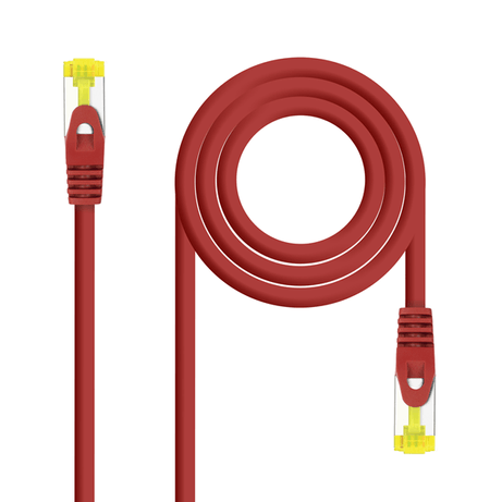 NANOCABLE CABLE RED LATIGUILLO RJ45 LSZH CAT.6A SFTP AWG26, ROJO, 3.0 M (10.20.1903-R) - Imagen 1 de 4 NANOCABLE CABLE RED LATIGUILLO RJ45 LSZH CAT.6A SFTP AWG26, ROJO, 3.0 M (10.20.1903-R) - Imagen 1 de 4