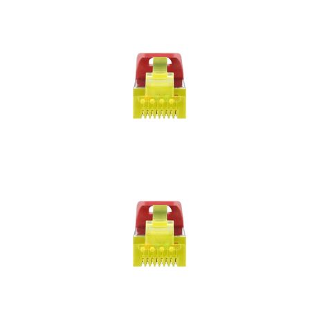 NANOCABLE CABLE RED LATIGUILLO RJ45 LSZH CAT.6A SFTP AWG26, ROJO, 3.0 M (10.20.1903-R) - Imagen 2 de 4 NANOCABLE CABLE RED LATIGUILLO RJ45 LSZH CAT.6A SFTP AWG26, ROJO, 3.0 M (10.20.1903-R) - Imagen 2 de 4